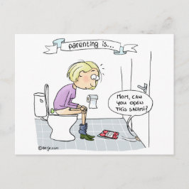 育児は…退屈ではない ポストカード