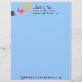 育児レターヘッド レターヘッド