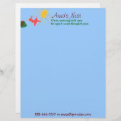 育児レターヘッド レターヘッド (正面/裏面)