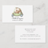 育児名刺 名刺 (正面/裏面)