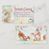 育児提供者 名刺 (正面/裏面)