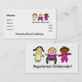 育児用名刺 名刺 (正面/裏面)