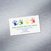 育児/ベビーシッターの磁気名刺 マグネット名刺 (インサイチュ)