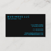 育児(色のカスタマイズが可能) コーリングカード (裏面)