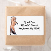 育成ノルウェーフィヨルド馬ラベル ラベル (インサイチュ)