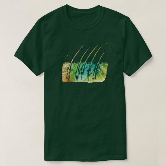 育毛ステージ Tシャツ (デザイン正面)