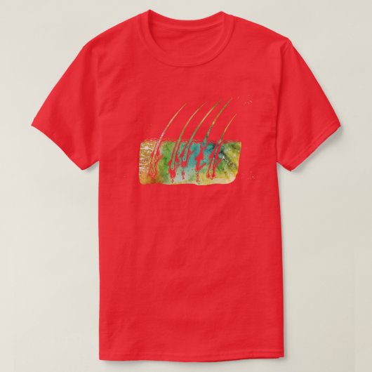 育毛ステージ Tシャツ (デザイン正面)