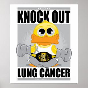 肺がんを打破する ポスター