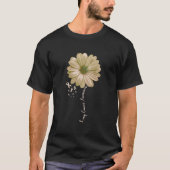 肺がん啓発 かわいい サポート Tシャツ (正面)