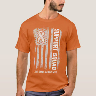 肺がん啓発Tシャツ サポートチーム Tシャツ