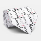 肺がん支持率治療を主張する ネクタイ (ロール)