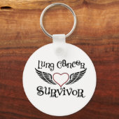 肺がん生存者 キーホルダー (正面)