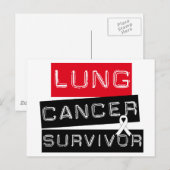 肺がん生存者 ポストカード (正面/裏面)