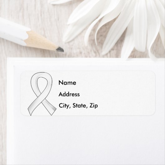 肺がん真珠リボン3 ラベル (インサイチュ)