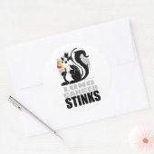 肺がん臭 ラウンドシール (封筒)