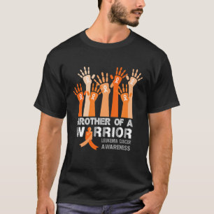 肺がん認識度戦士の兄弟 Tシャツ