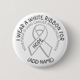 肺がん認識度11月ボタン 缶バッジ