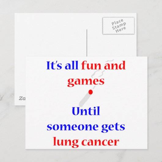 肺がん ポストカード (正面/裏面)