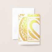 肺を共にしよう 箔カード (裏面封筒付き)