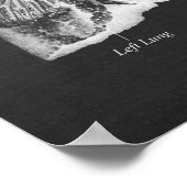 肺ハート解剖学アートデコア後面図 ポスター (角)