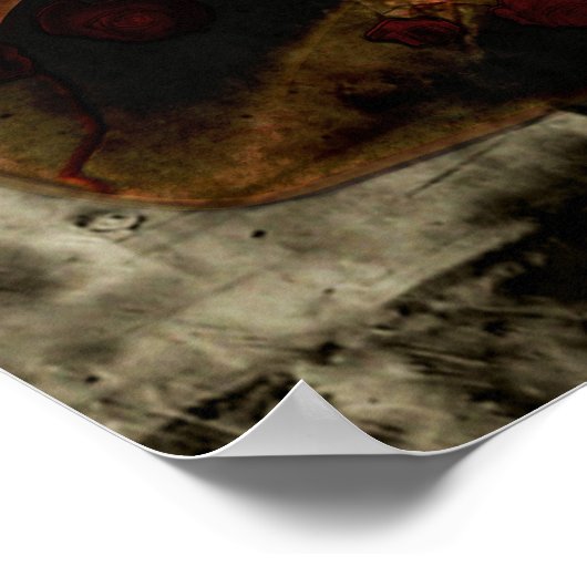 肺バラ ポスター (角)