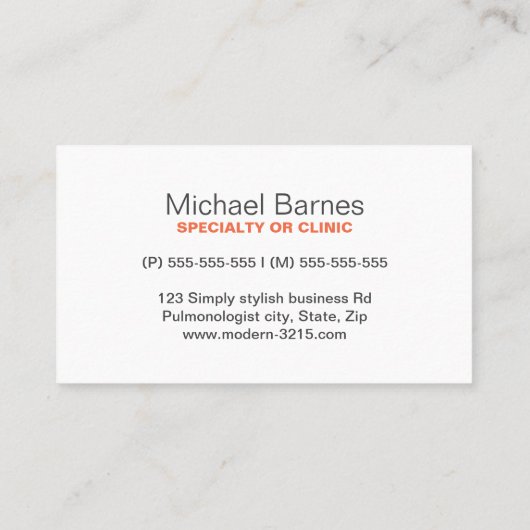 肺モダン生物学者 名刺 (裏面)