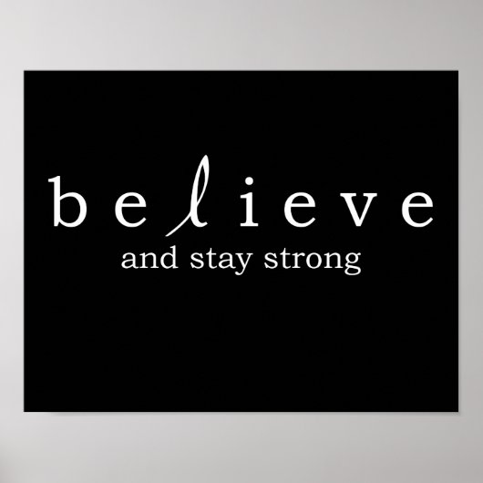 肺信じがんポスター ポスター (正面)