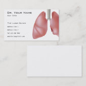 肺医者名刺 名刺 (正面/裏面)