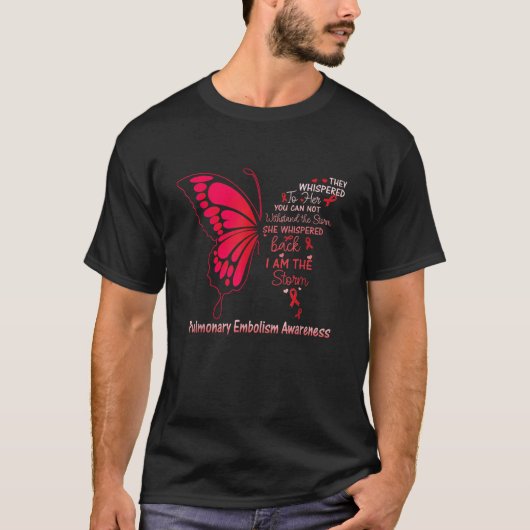 肺塞栓症I am the Storm Tシャツ (正面)
