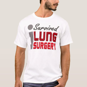 肺外科生存者のワイシャツ Tシャツ