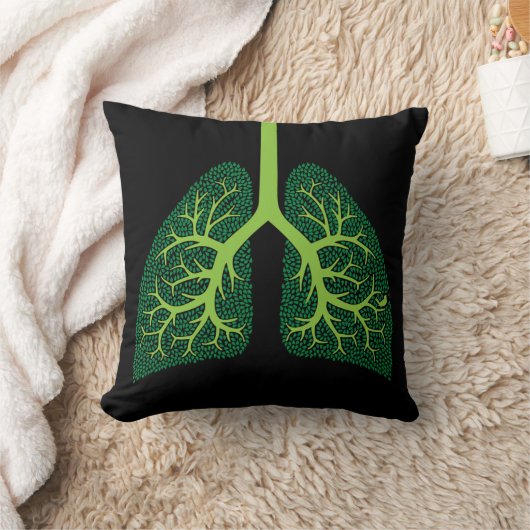 肺木 クッション (ブランケット)