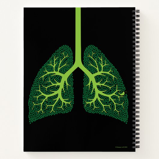 肺樹 ノートブック (裏面)