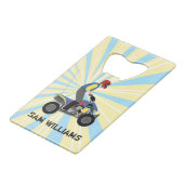 肺気量 クレジットカード栓抜き (正面アングル)