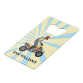 肺気量 クレジットカード栓抜き (正面アングル)