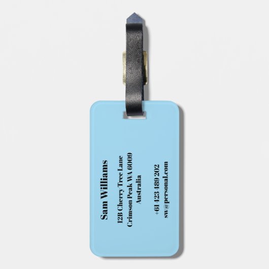 肺気量 ラゲッジタグ (裏面縦)