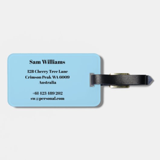 肺気量 ラゲッジタグ (裏面横)