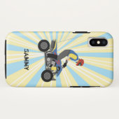 肺気量 Case-Mate iPhoneケース (裏面(横))