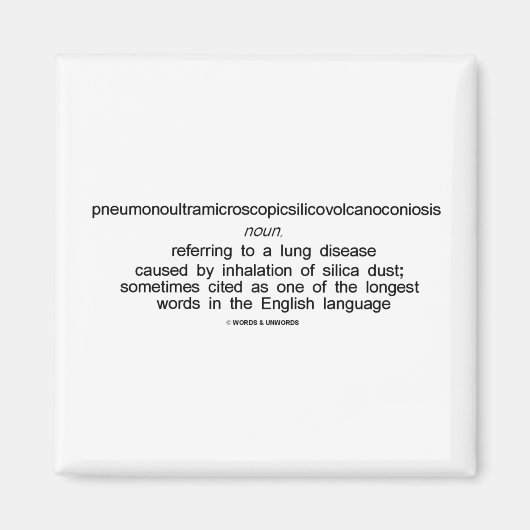 肺活物質肺吸盤珪肺結石 マグネット (正面)