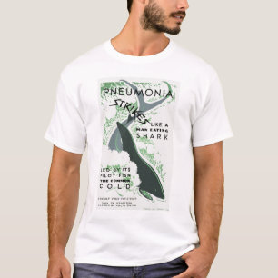 肺炎の殴打 Tシャツ