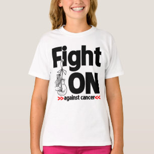 肺癌に対する戦い Tシャツ