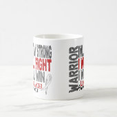 肺癌の戦士 コーヒーマグカップ (中央)