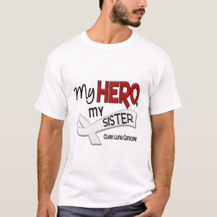 肺癌私の英雄私の姉妹42 Tシャツ