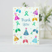 肺移植グリーンストライプ サンキューカード (スタンド正面)