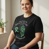 肺移植フローラ呼吸カスタム術 Tシャツ