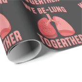 肺移植手術の回復がすぐに良くなる ラッピングペーパー (ロールコーナー)