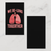 肺移植手術の回復がすぐに良くなる 名刺 (正面/裏面)