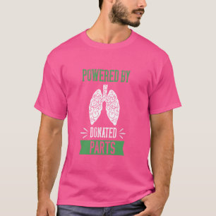 肺移植臓器臓器提供者の覚醒 Tシャツ