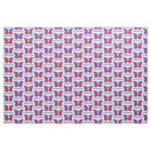 肺線維症の認識度の蝶 ファブリック (ヤード)