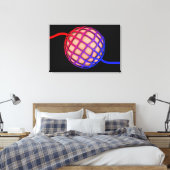 肺胞の概念像 キャンバスプリント (インサイチュ (寝室))