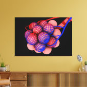 肺胞の概念図1 キャンバスプリント (インサイチュ (リビング))